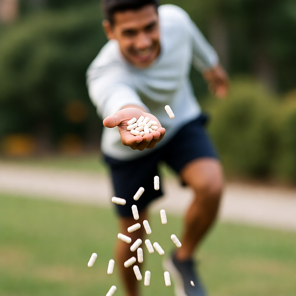 Person enjoying active lifestyle with ALPEN GLOW
